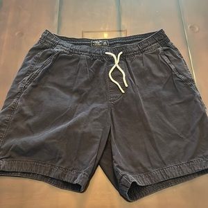 Men’s navy blue Abercrombie shorts